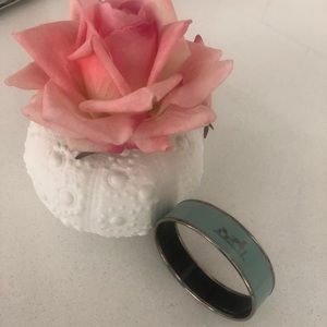 Hermes Light Blue Bangle